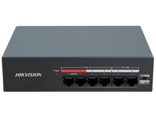 سوئیچ شبکه هایک ویژن مدل DS-XS06-P سوئیچ شبکه هایک ویژن مدل DS-XS06-P