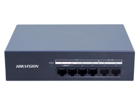 سوئیچ شبکه هایک ویژن مدل DS-XS06G-P سوئیچ شبکه هایک ویژن مدل DS-XS06G-P