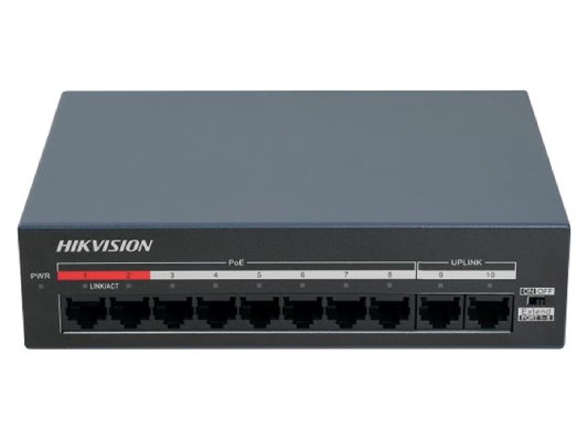 سوئیچ شبکه هایک ویژن مدل DS-XS10-P سوئیچ شبکه هایک ویژن مدل DS-XS10-P